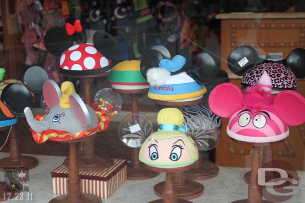 Some of the current mouse ear options.