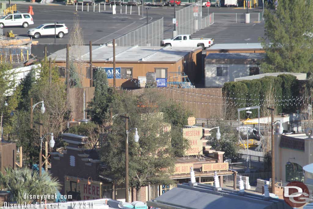 More trees being moved into place.  So the view is getting more and more obstructed as they race toward completion.