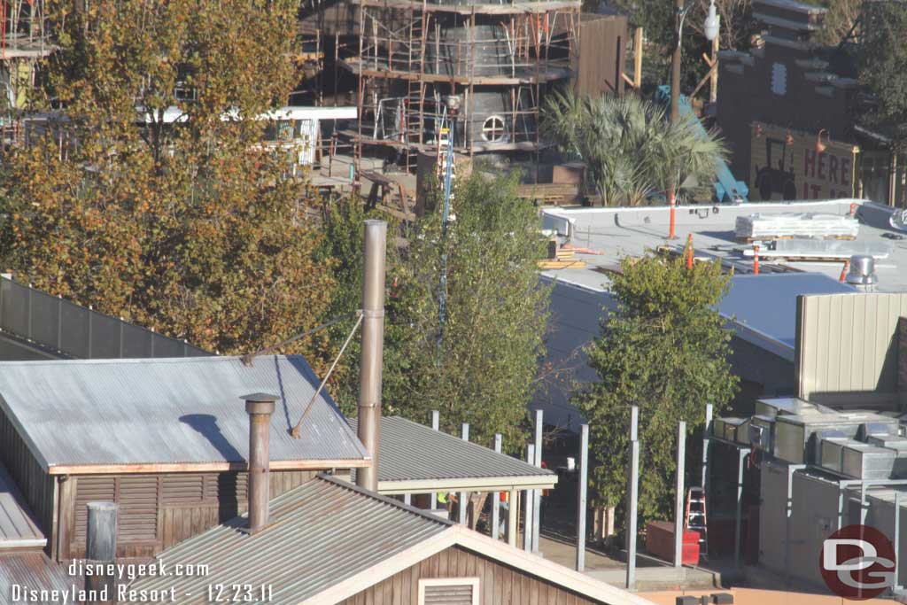 More trees going in and being moved around.