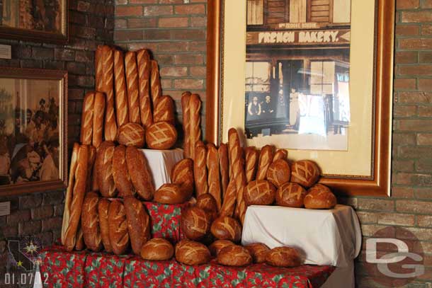 Stopped by the bread tour for a quick sample and to show someone who had not been through the tour.