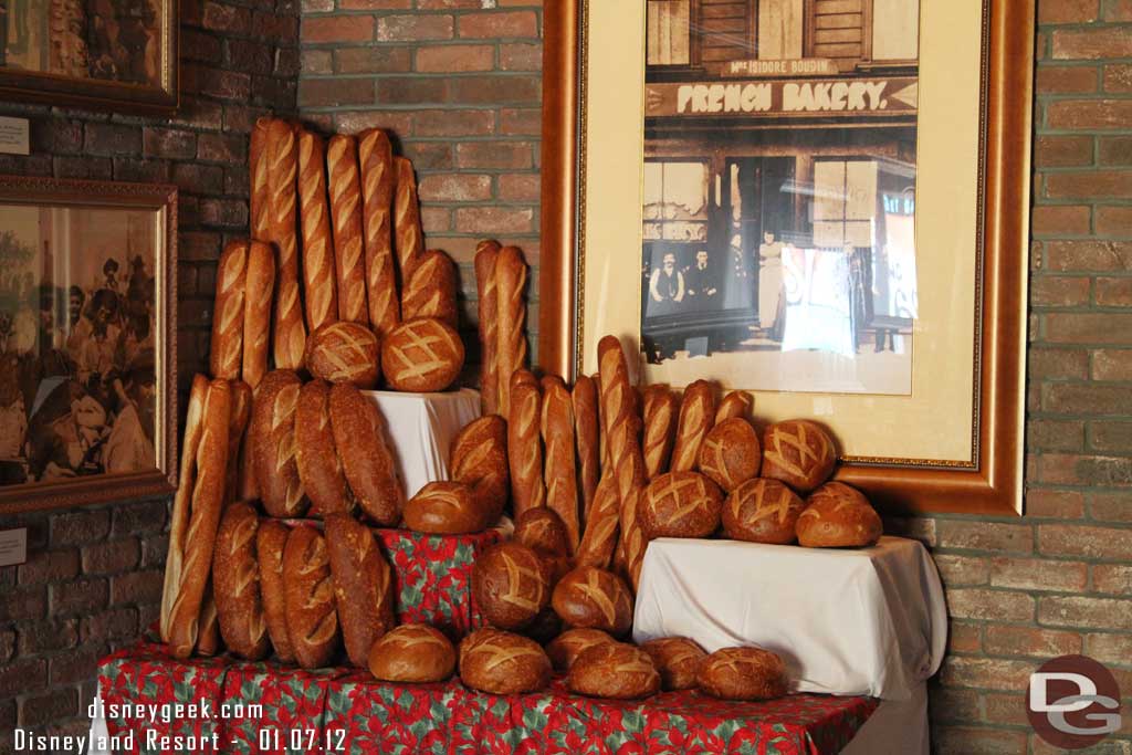 Stopped by the bread tour for a quick sample and to show someone who had not been through the tour.