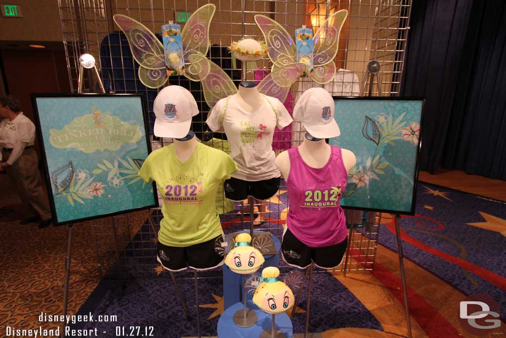 You will notice the merchandise is all tailored toward women.  The race had approx 12,000 runners of which only 900 were men.