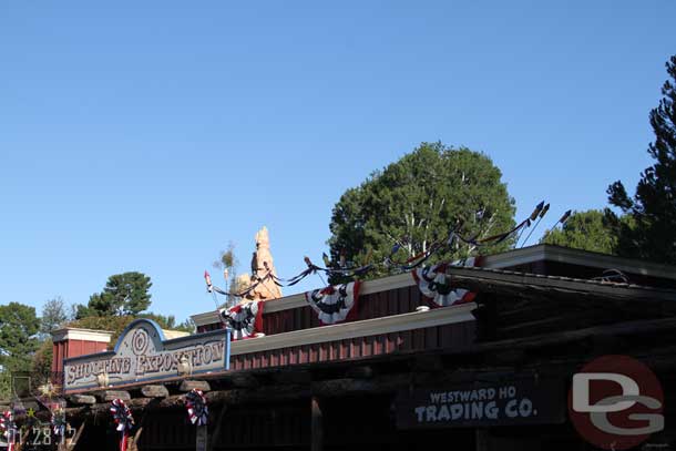 Random Frontierland skyline.