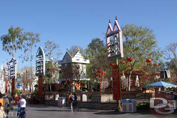 Took a quick tour through the Lunar New Year area this morning before the festivities began.