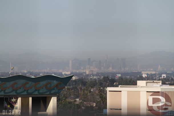 Downtown Los Angeles from the Fun Wheel.