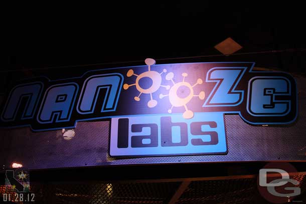 I have not visited in quite a while.  As you enter on the right is this Nanooze Labs (note they still have you walking up the ramp to enter and then exiting out the first floor).