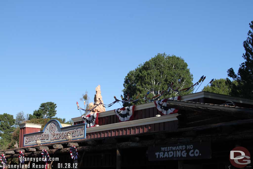 Random Frontierland skyline.