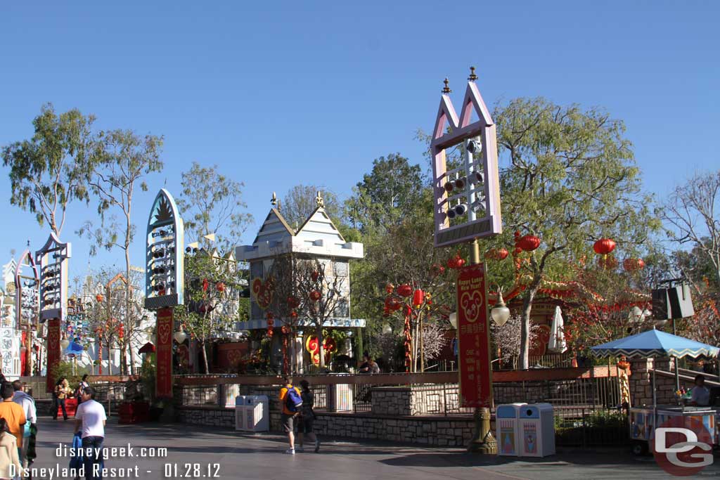 Took a quick tour through the Lunar New Year area this morning before the festivities began.