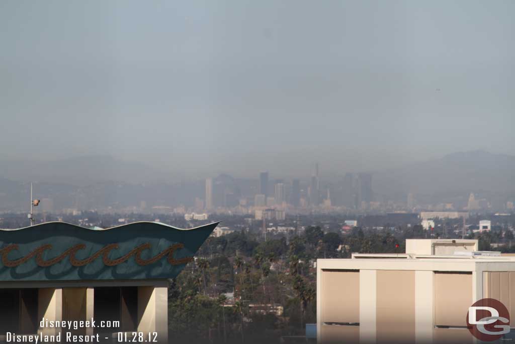 Downtown Los Angeles from the Fun Wheel.