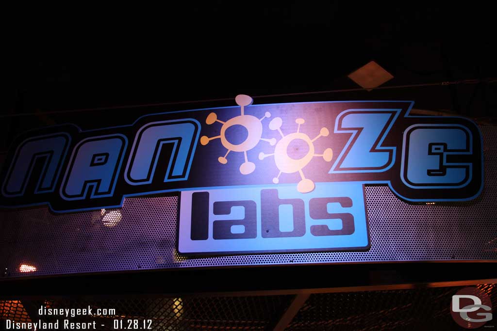 I have not visited in quite a while.  As you enter on the right is this Nanooze Labs (note they still have you walking up the ramp to enter and then exiting out the first floor).