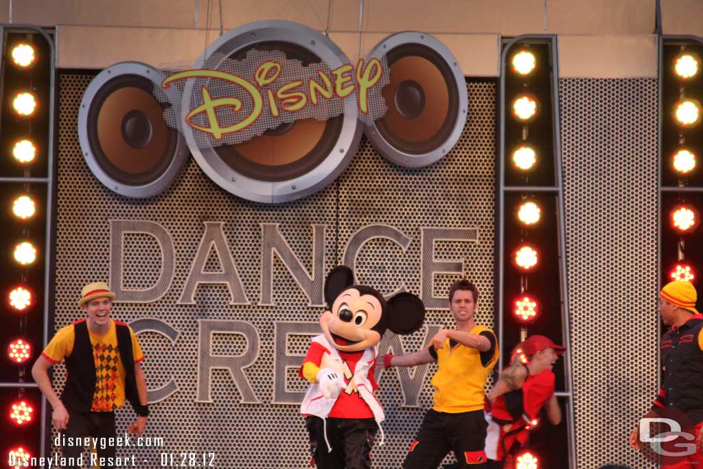 Mickeys Dance Crew is still running.