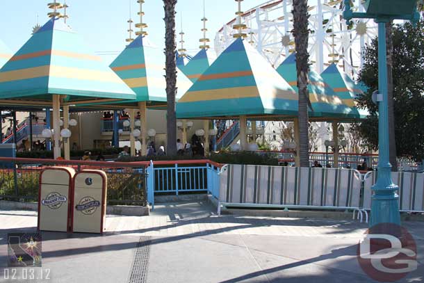 More painting along the Pier.