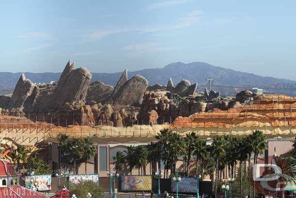 A look at Cars Land.