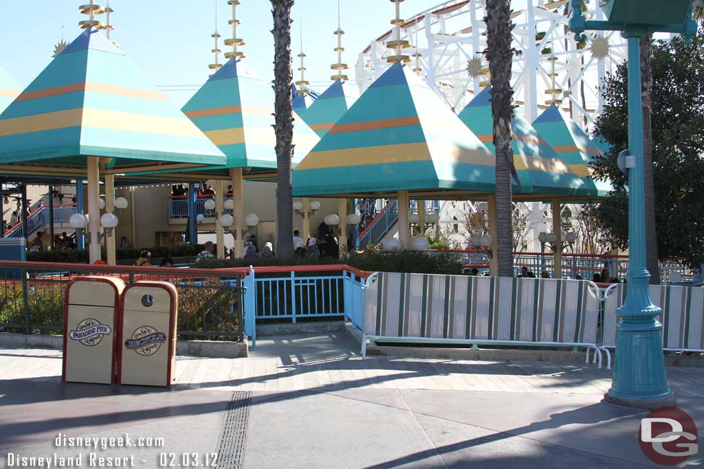 More painting along the Pier.