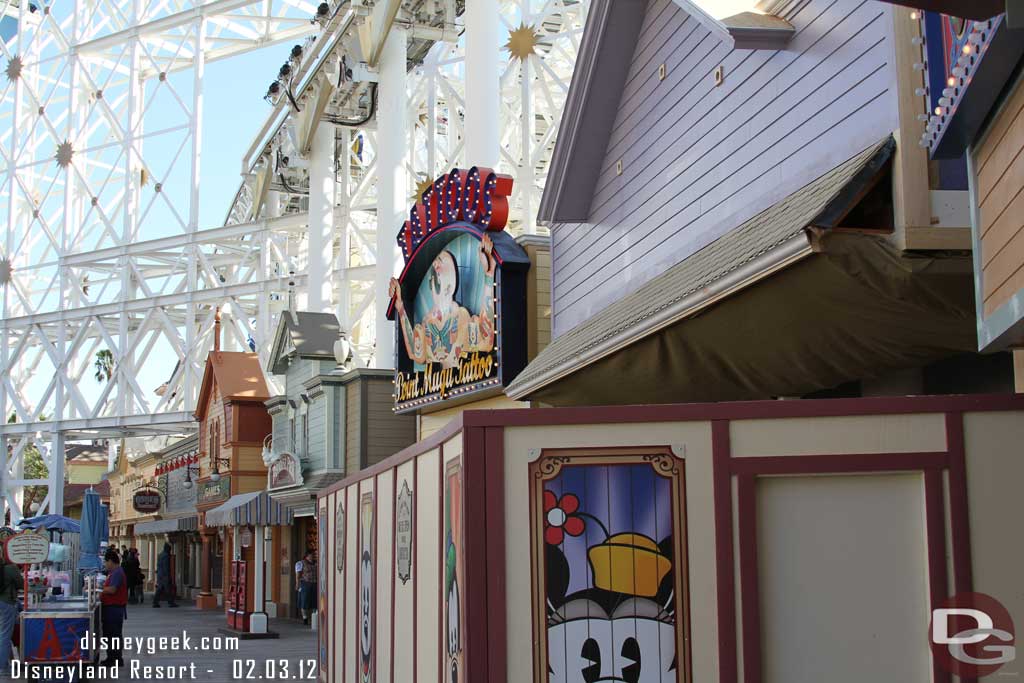 A look down the Pier.