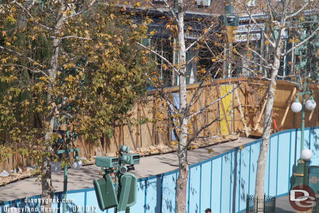 No visible change on the concrete work in front of Little Mermaid.  Should be opening in a couple weeks (several sites said March 1st).