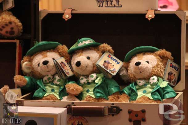 Duffy ready for St Patricks Day.