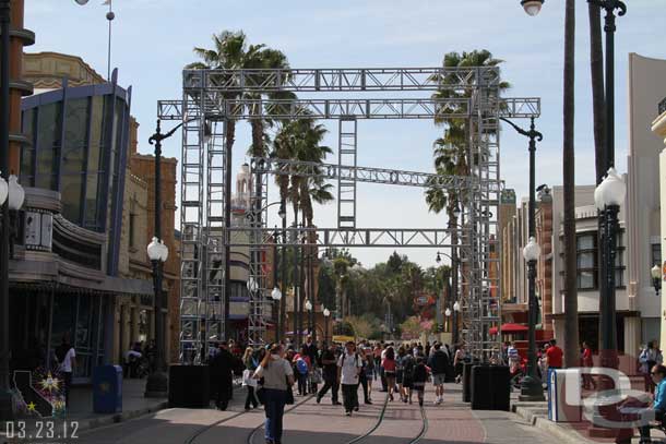 ElecTRONica removal has started.  Most of the equipment on the main street has been removed and I am guessing this will be gone in the next few days.  