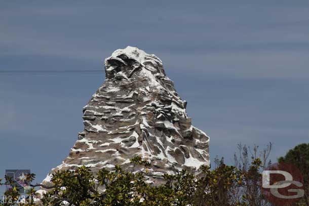 The Matterhorn work is moving along.