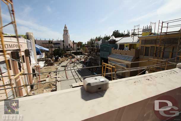 Buena Vista Street is looking great.