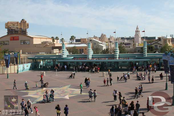 A look across the Esplanade.