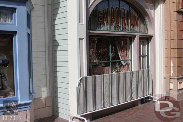 Some work on Main Street.