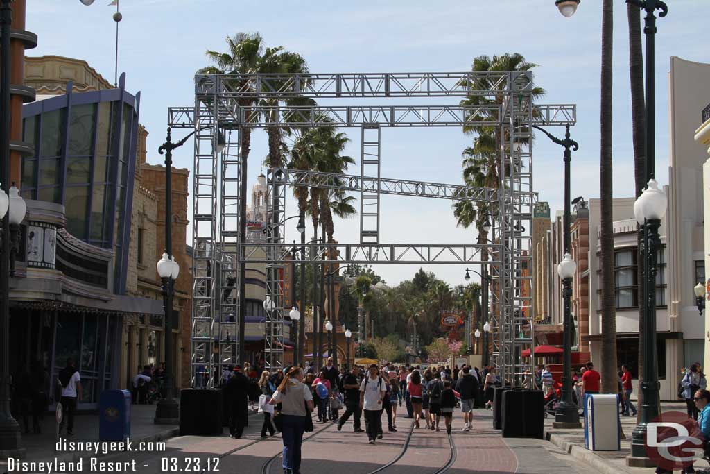 ElecTRONica removal has started.  Most of the equipment on the main street has been removed and I am guessing this will be gone in the next few days.  