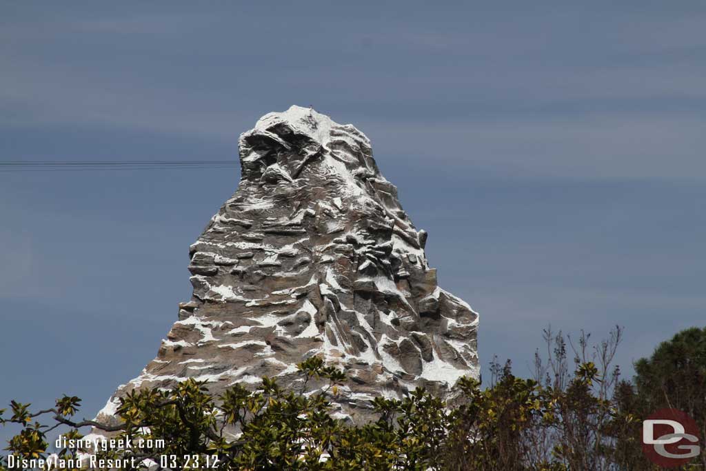 The Matterhorn work is moving along.