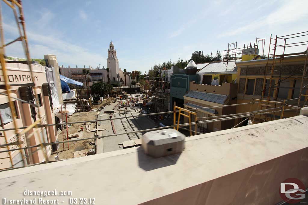 Buena Vista Street is looking great.