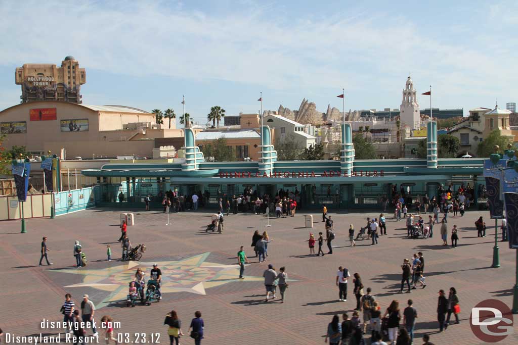 A look across the Esplanade.