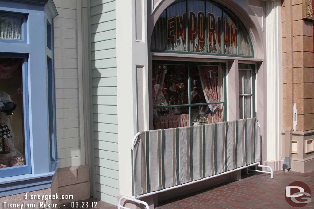 Some work on Main Street.