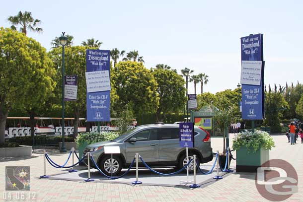 A better shot of the Honda display, last time I had the wrong exposure.