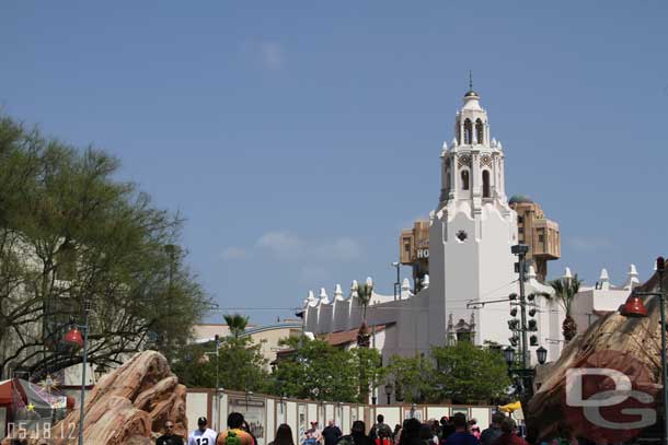 A look toward the Carthay.