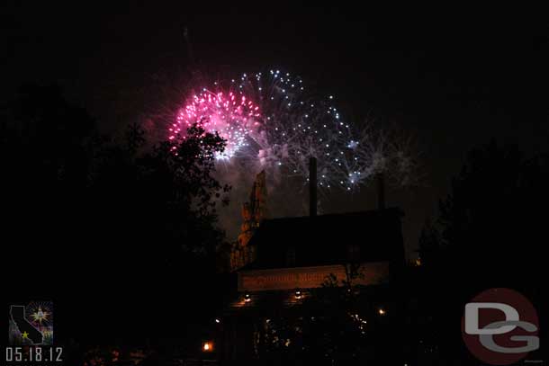 Afterwards we roamed around the Rivers of America and down the Big Thunder trail as Magical was going on.