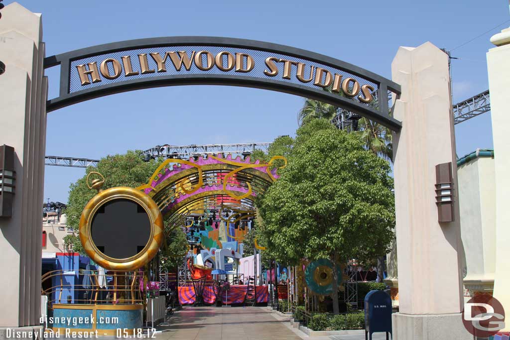 Time to check out the Studios portion of Hollywood Land which has been taken over by the Mad T Party.