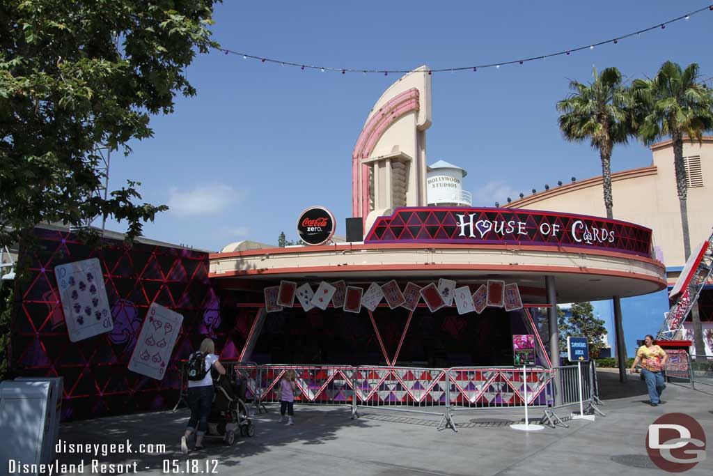 The House of Cards bar area.