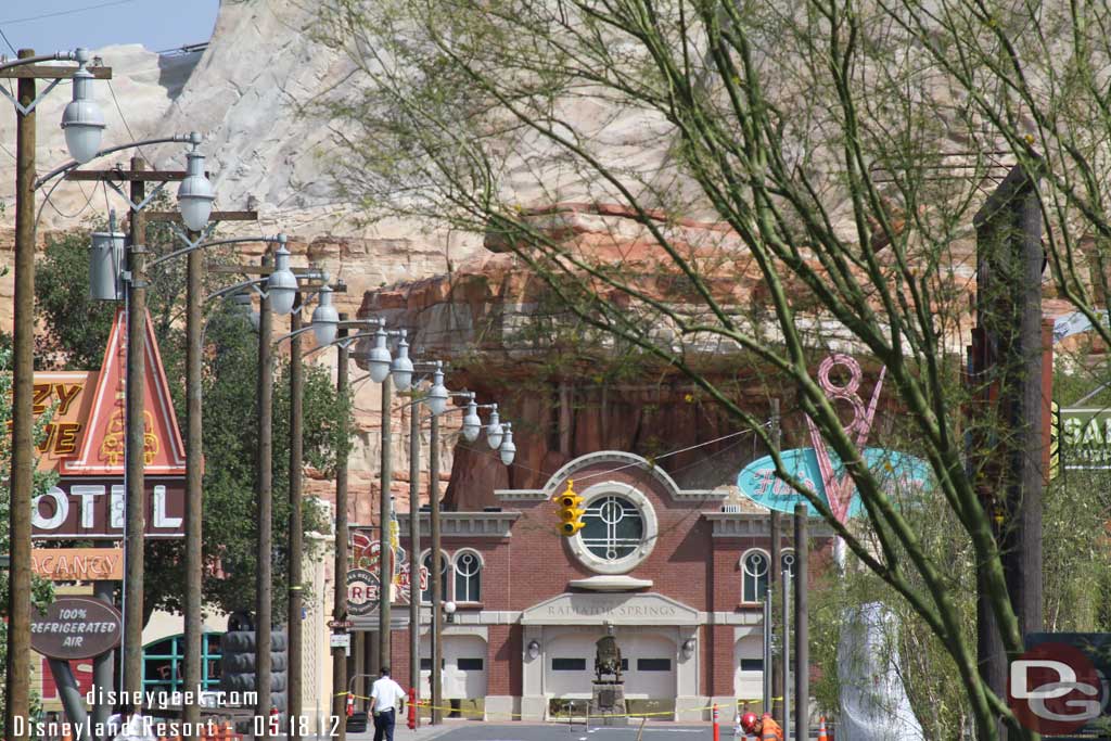 The street light has been installed.