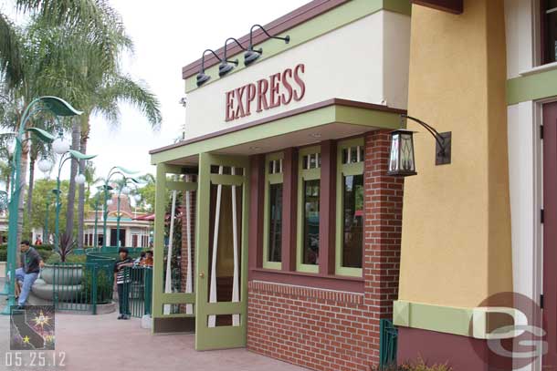 The express entrance.