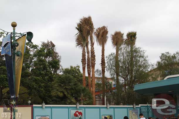 Noticed the fence is in on the far side of the DCA entrance.