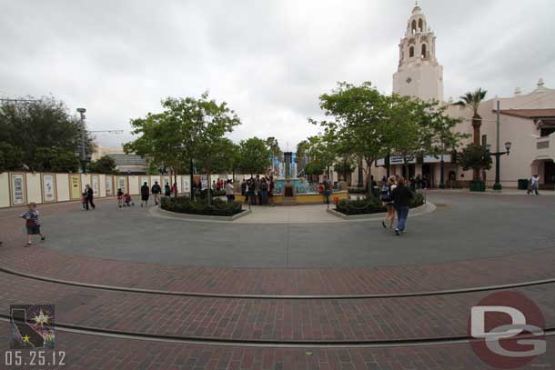 Carthay Circle on this cloudy afternoon.