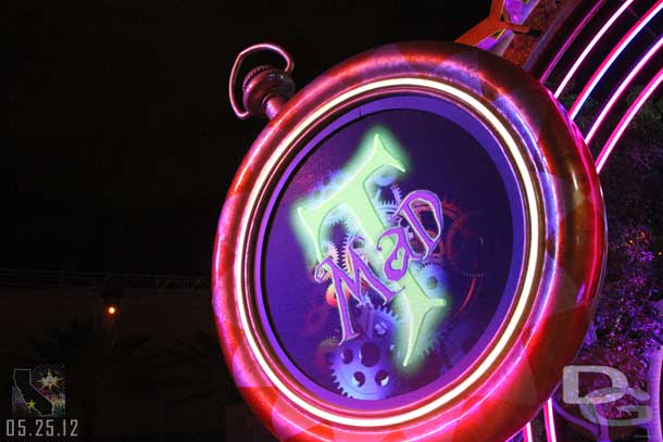 One last picture as I head out of the Mad T Party.