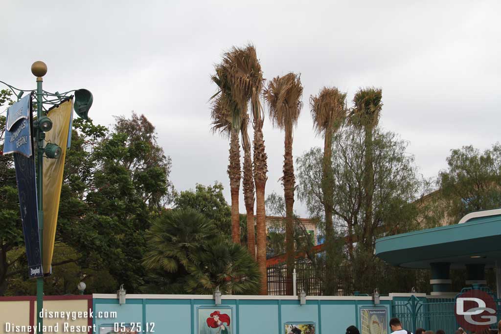 Noticed the fence is in on the far side of the DCA entrance.