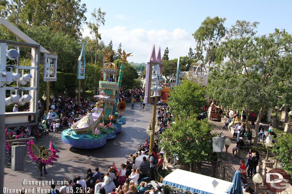 Soundsational making its way down the parade route.