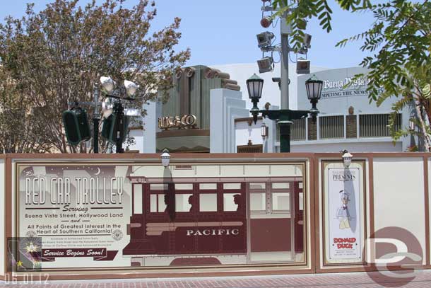 The Elias & Co sign where the old Candy Shop used to be.