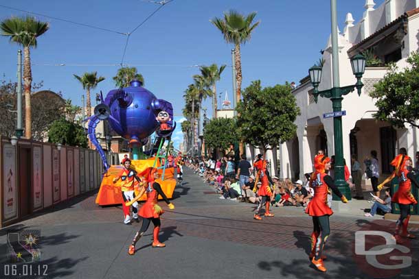 One big change is Jack Jack was moved lower on the Incredibles float to fit under the Red Car lines and he no longer shoots flames out of his head.