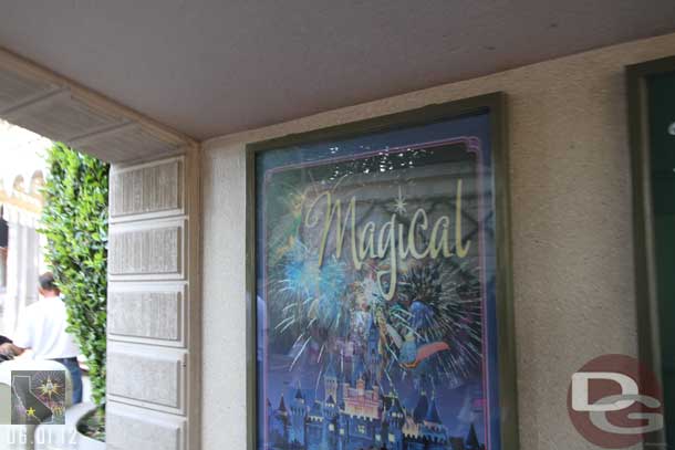 Time to head to Disneyland.  The Magical sign has been installed...