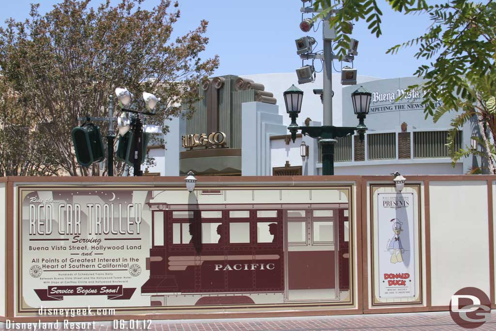 The Elias & Co sign where the old Candy Shop used to be.