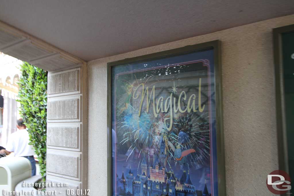 Time to head to Disneyland.  The Magical sign has been installed...