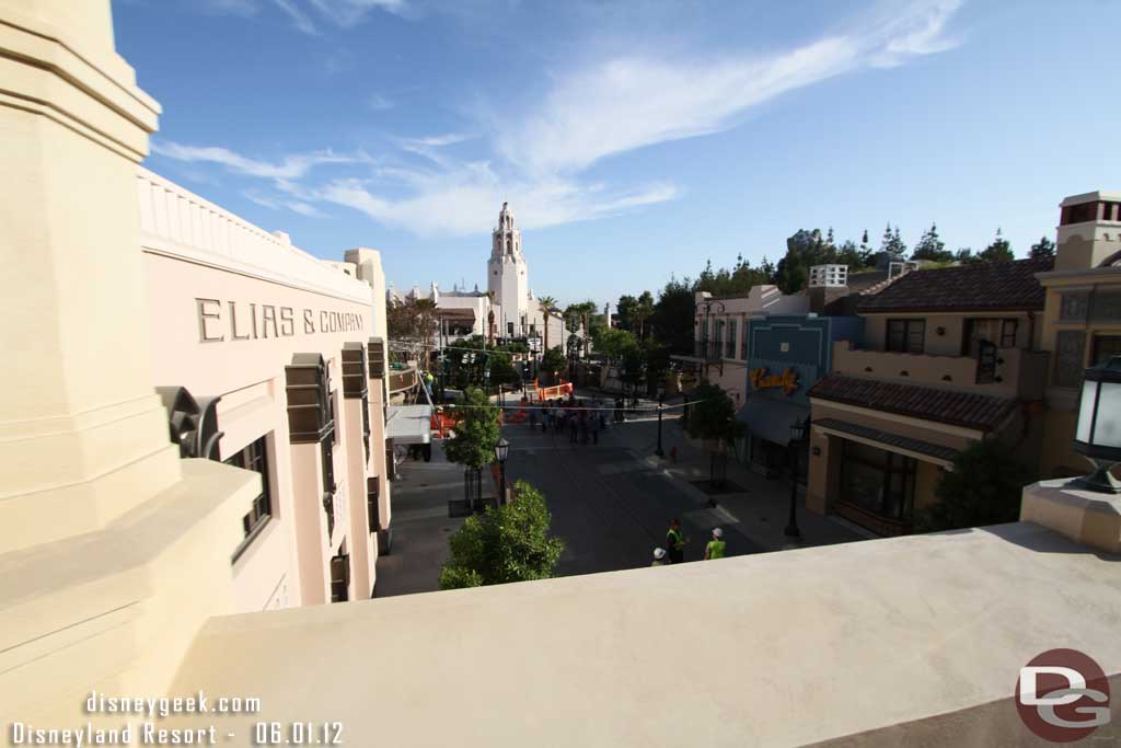 A quick look at Buena Vista Street.  Not very good thanks to the shadows..