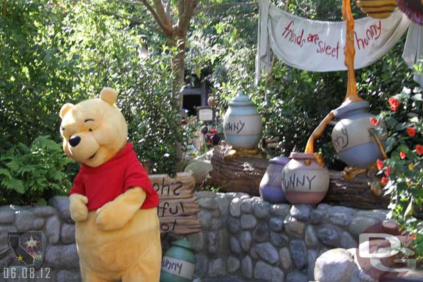 Pooh out for pictures in Critter Country.